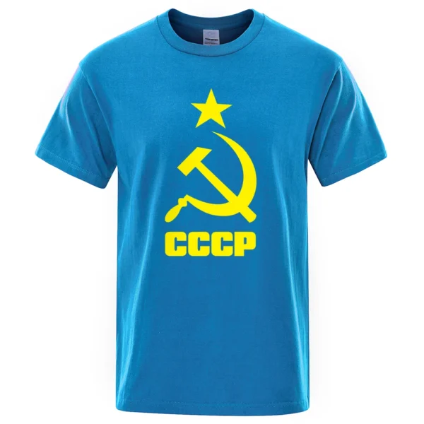 Retro USSR CCCP t-shirt for men