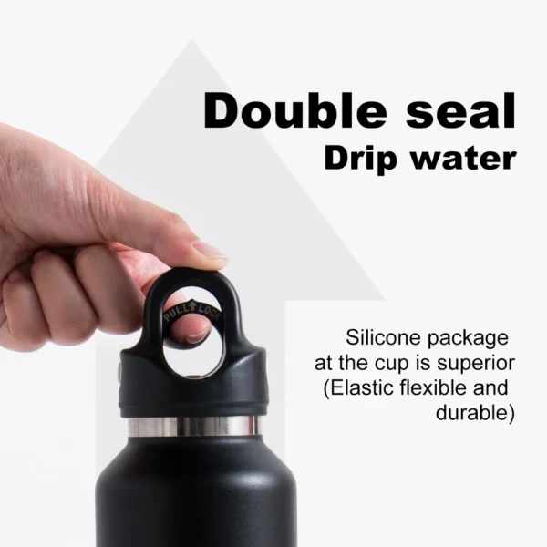 REVOMAX 950ml stainless steel vacuum insulated water bottle.