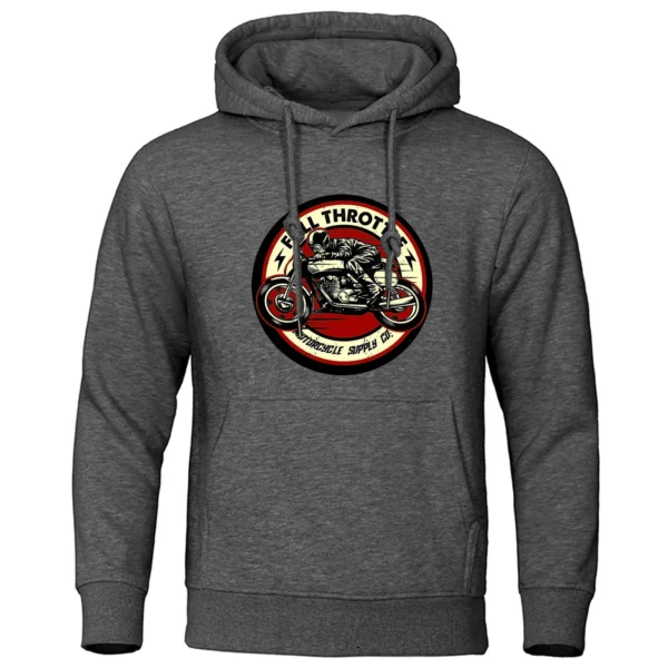 Men's fleece lined hoodie