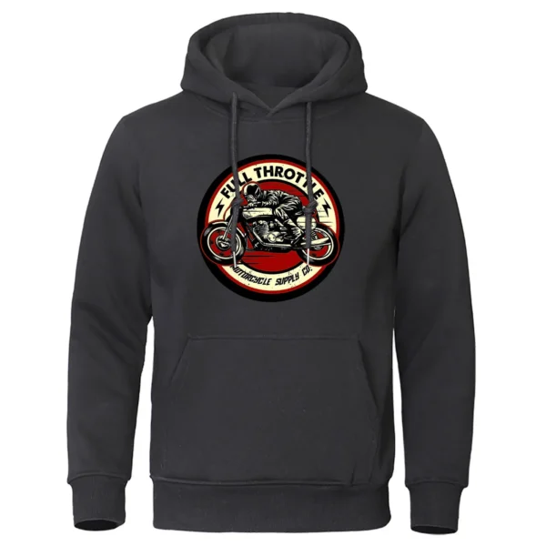 Men's fleece lined hoodie