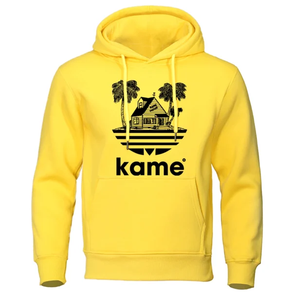 Japanese Anime Kame House Hoodie - Harajuku Style Fleece Pullover