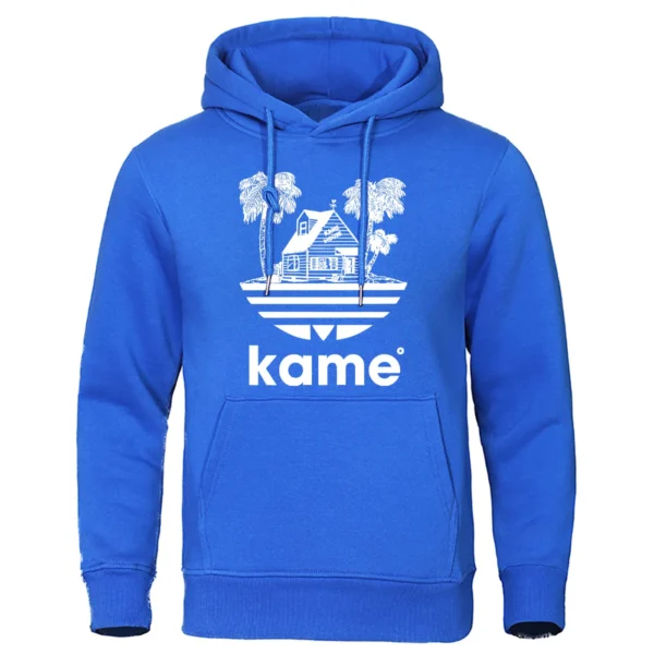 Japanese Anime Kame House Hoodie - Harajuku Style Fleece Pullover