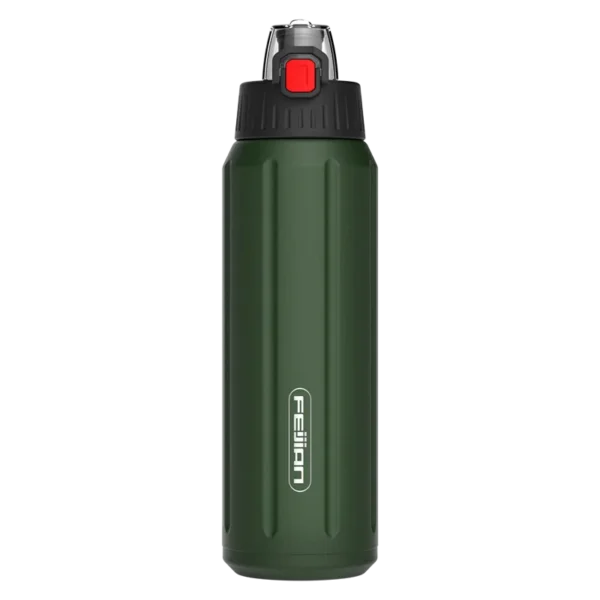 FEIJIAN 600ml stainless steel vacuum insulated water bottle.