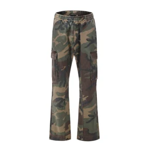 Men's Harajuku camouflage overalls