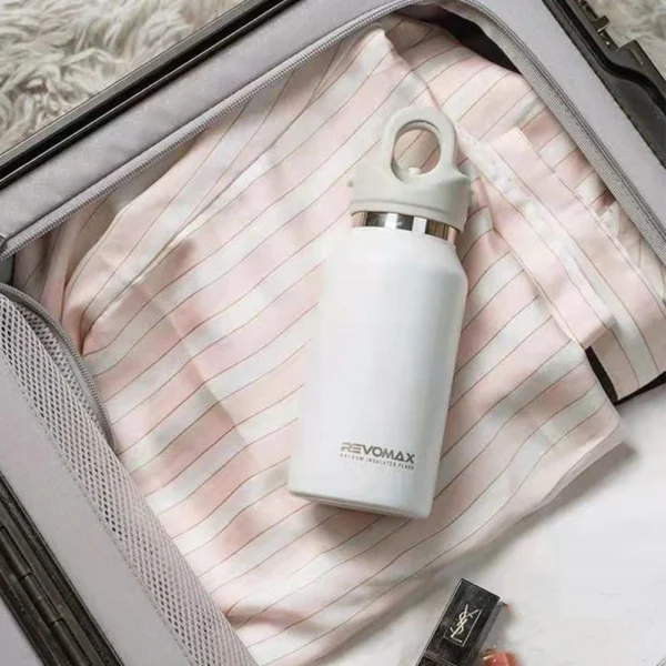 RevoMax 9oz stainless steel vacuum insulated water bottle.