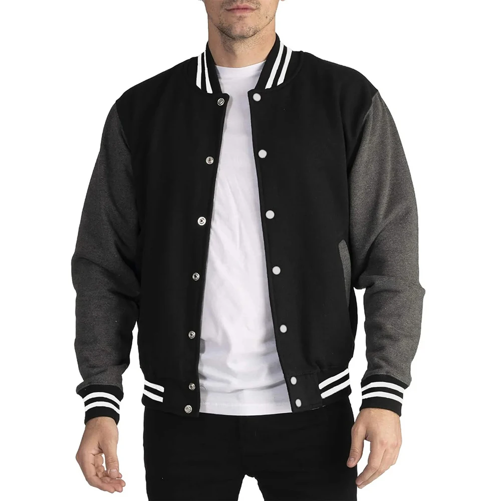 Men's oversized black