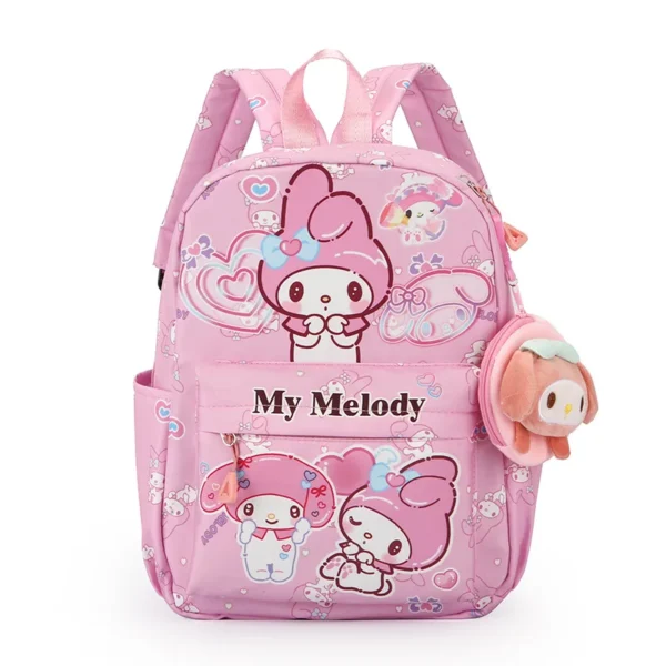 shown with the included matching coin purse attached.