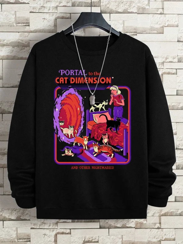 Portal to the Cat Dimension hoodie