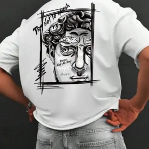 Men's cotton graphic tee