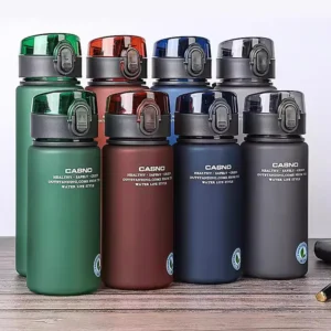 BPA-free leakproof sports water bottle