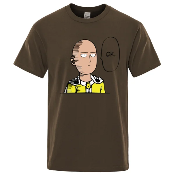 One Punch Man Saitama "Ok" Graphic T-Shirt