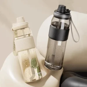 Tritan Water Bottle with straw
