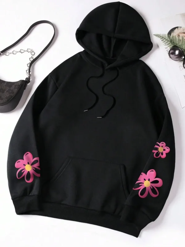 Men's "Everything Will Be Okay" Fleece Hoodie - Oversized Winter Streetwear