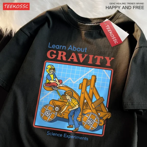 Men's Gravity Science Experiment Graphic T-Shirt