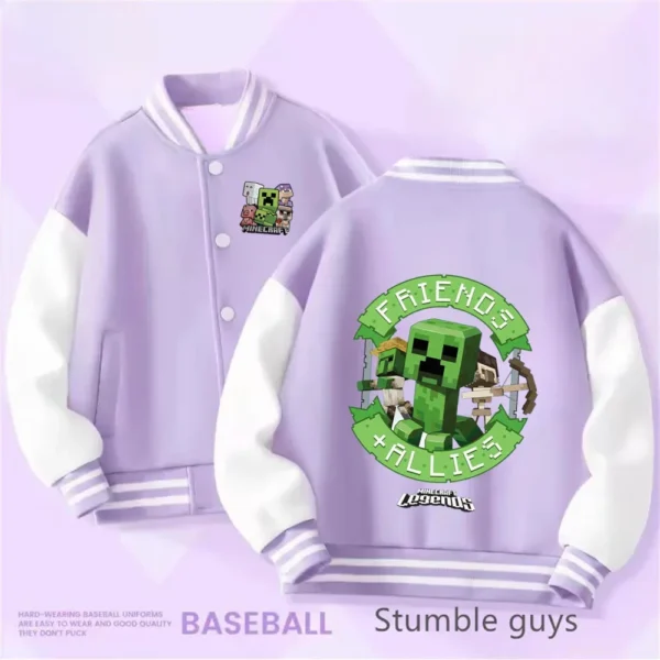 and front zipper.