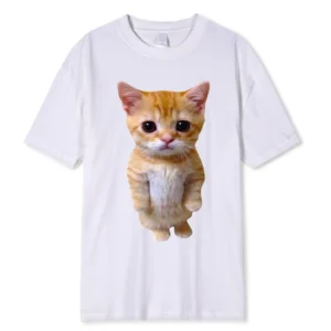 El Gato Sad Crying Cat Meme T-Shirt - Front View