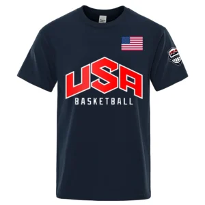 Men's USA Basketball printed t-shirt