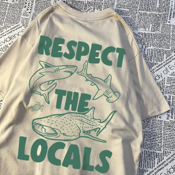 Respect The Locals Marine Animal T-Shirt