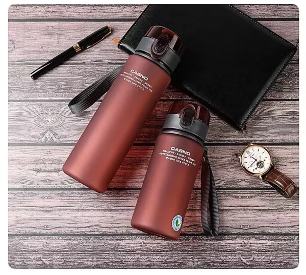 BPA-free leakproof sports water bottle