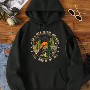Dark Desert Highway Hoodie