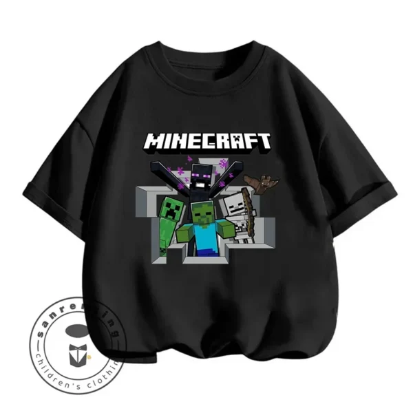 inspired by video games. Short sleeves
