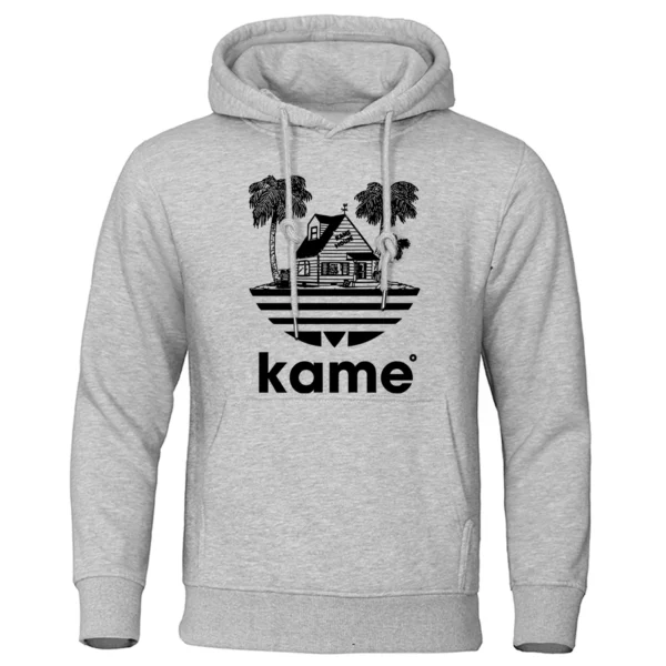 Japanese Anime Kame House Hoodie - Harajuku Style Fleece Pullover