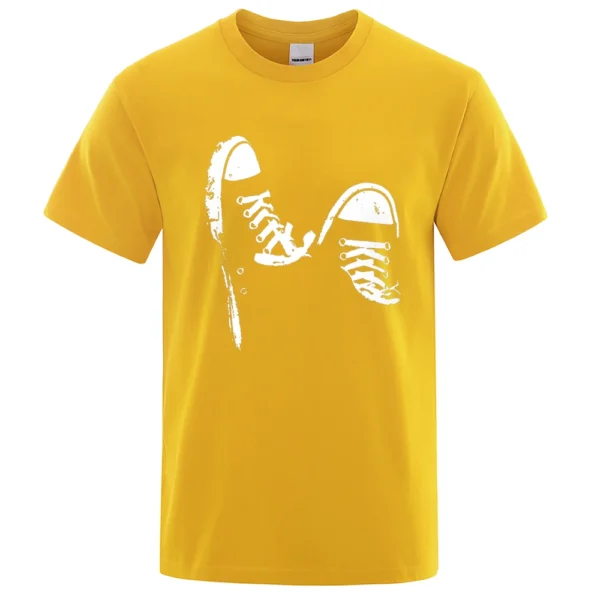 oversized O-neck breathable cotton t-shirt for summer.