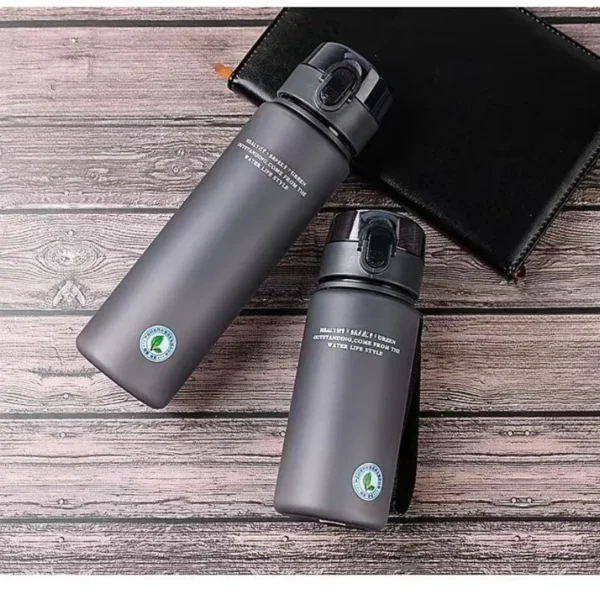 [Brand Name] BPA-Free Leak-Proof Sports Water Bottle available in 400ml and 560ml sizes.