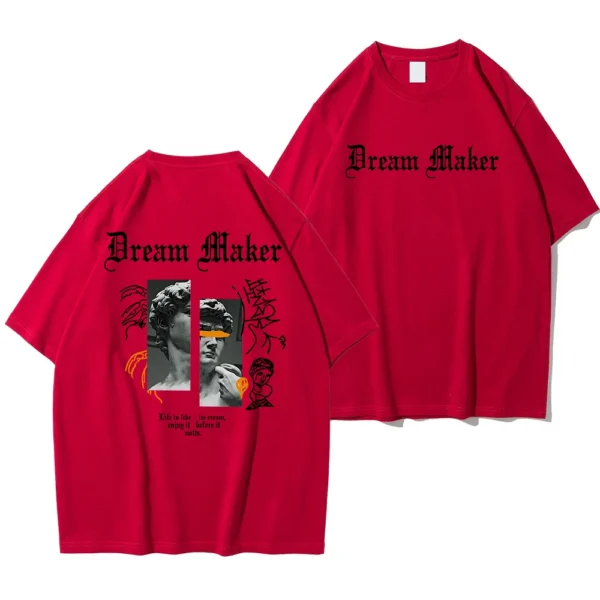 Men's 3D printed summer t-shirt