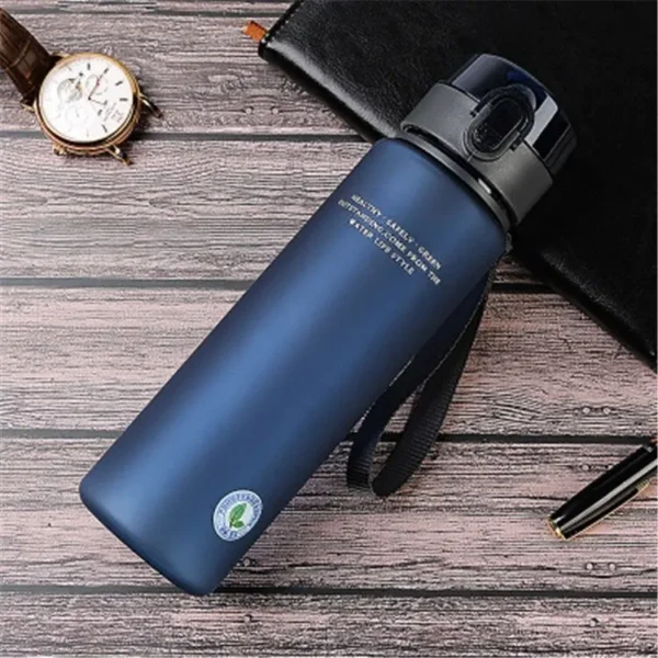 [Brand Name] BPA-Free Leak-Proof Sports Water Bottle available in 400ml and 560ml sizes.