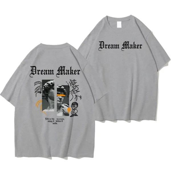 Men's 3D printed summer t-shirt