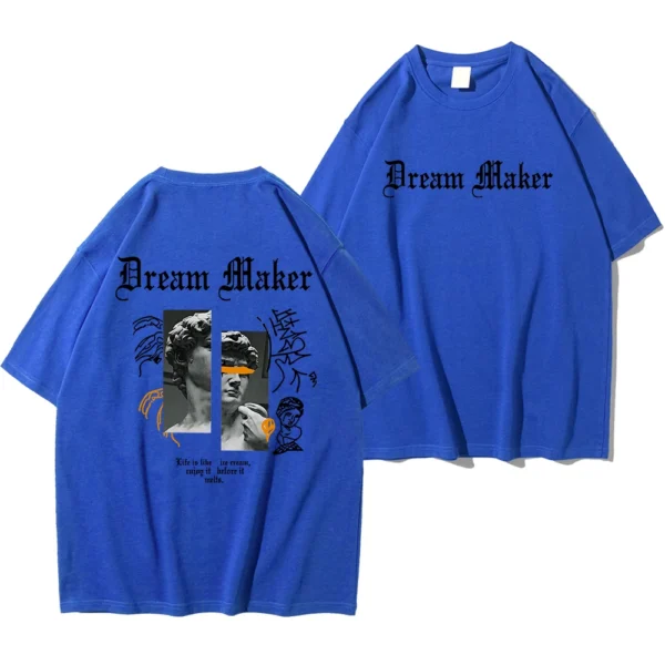 Men's 3D printed summer t-shirt
