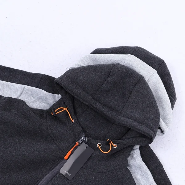 Japanese Anime Letter C Logo Zip Up Hoodie