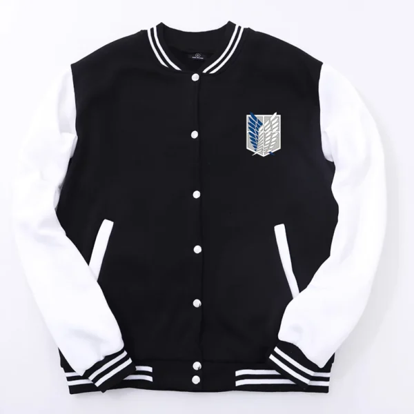 Anime Baseball Uniform Cosplay Jacket - Front View