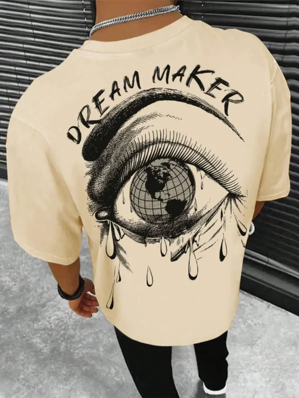 Men's Tearful Earth graphic t-shirt