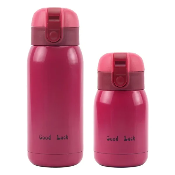 Mini stainless steel vacuum flask (200ml/360ml) designed for portability