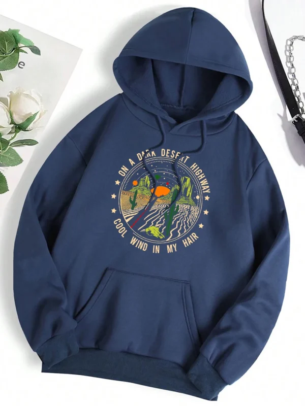 Dark Desert Highway Hoodie