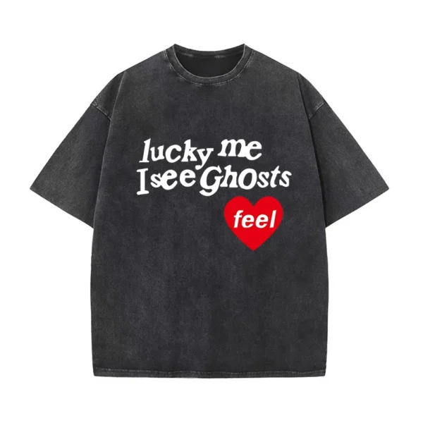 Kanye West Kids See Ghosts T-Shirt - Summer Cotton Tee