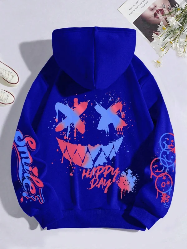 showcasing the vintage streetwear design.
