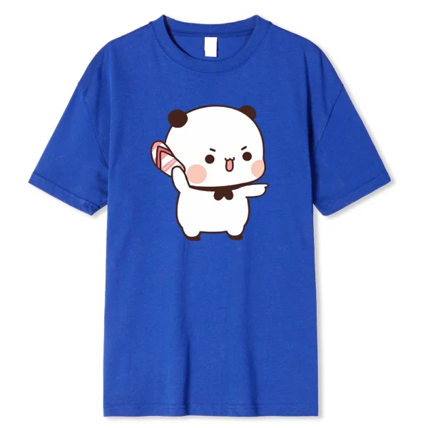 Kawaii Bubu & Dudu bear graphic t-shirt for men.
