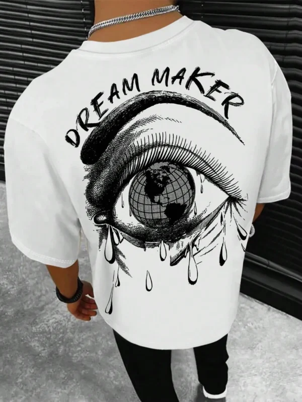 Men's Tearful Earth graphic t-shirt