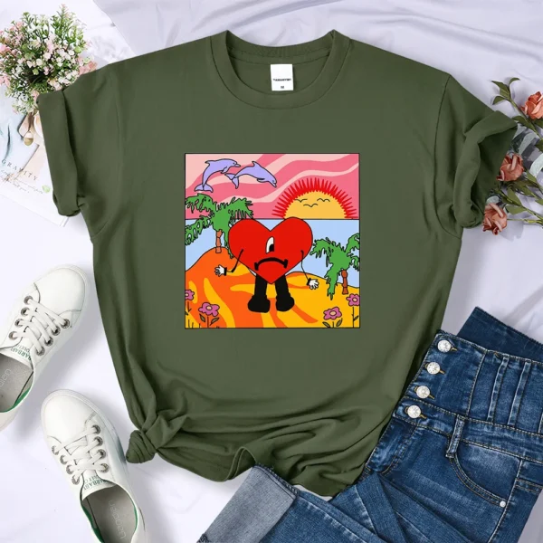 and palm tree design.