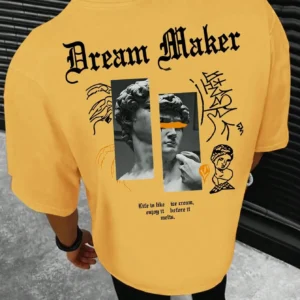 Men's 3D printed summer t-shirt