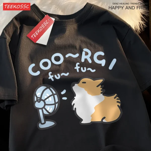 Family matching Corgi t-shirts