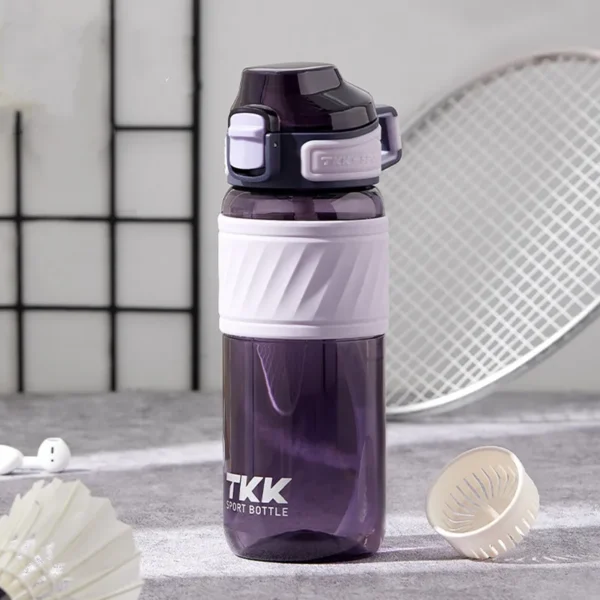 600ml Tritan Water Bottle with straw