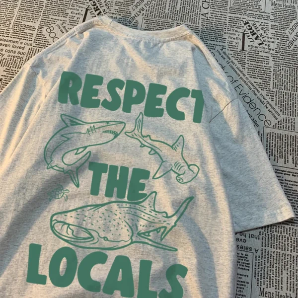Respect The Locals Marine Animal T-Shirt
