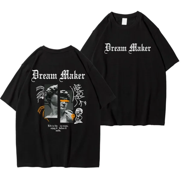 Men's 3D printed summer t-shirt
