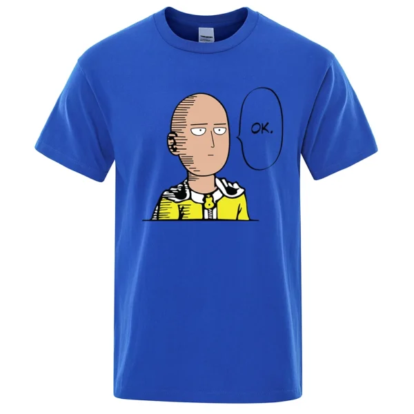 One Punch Man Saitama "Ok" Graphic T-Shirt