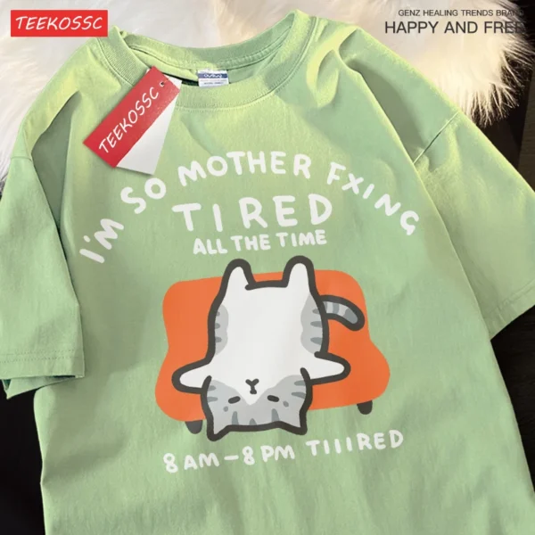 Siamese cat nap t-shirt