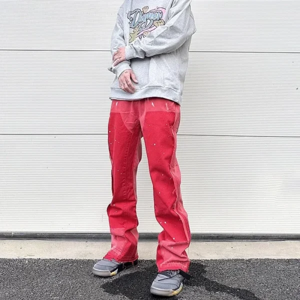 patchwork baggy style.
